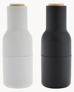 Mlynčeky na soľ a korenie's vrchnákmi z bukového dreva Bottle Grinder, 2 ks
