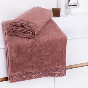 Matějovský BEECH modalové uteráky, osušky - Rose Pink staroružová Bavlna/modal 70x140 cm