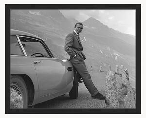 Nástenná dekorácia's rámom Sean Connery (James Bond)