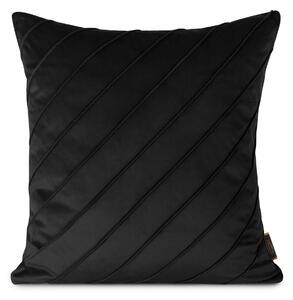Eurofirany Zamatová obliečka NALA3 čierna Polyester 40x40 cm