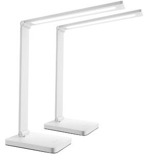 Stolná lampa Novaly, LED, stmievateľná, skladacia, 5W - biela, Sada 2 ks