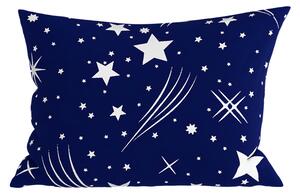 Polybavlnená obliečka na vankúš NIGHT SKY POLY 50x70 cm, modrá