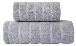 GRENO Brick - svetlosivý - bavlnené uteráky a osušky svetlošedá Bavlna 70x140 cm
