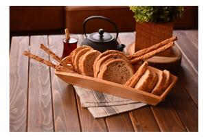 Bambusový box na chlieb Bambum Seppe, dĺžka 38 cm