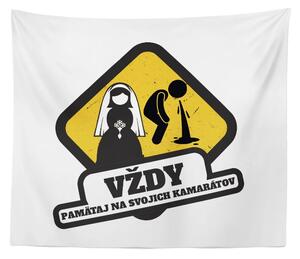 Sablio Deka Vždy pamätaj na svojich kamarátov: 150x120 cm