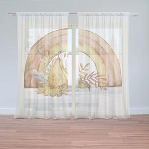 Sablio Záclony Jesenná dúha: 2ks 150x250cm