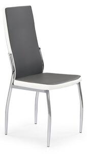 Halmar Jedálenská stolička K210, šedo-biela