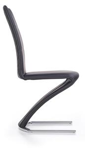 Halmar Jedálenská stolička K291, čierna