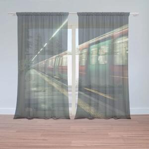 Sablio Záclony Metro na tmavej stanici: 2ks 150x250cm