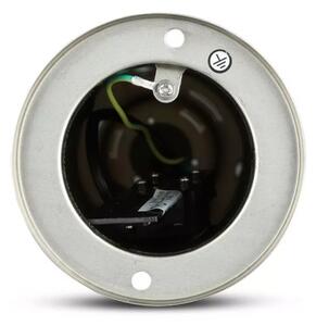 Vonkajšia lampa 1xE27/60W/230V IP44 matný chróm