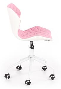 Halmar Detská stolička Matrix 3, biela/ružová