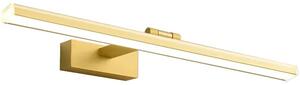 Toolight - Nástenná lampa Flat LED - zlatá - APP834-1W