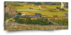 Sablio Obraz Úroda - Vincent van Gogh - 110x50 cm