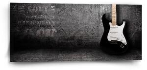 Sablio Obraz Gitara - 110x50 cm
