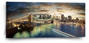 Sablio Obraz Brooklynský most - 110x50 cm