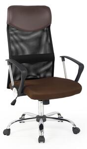 Halmar Kancelárska stolička VIRE, hnedá/čierna