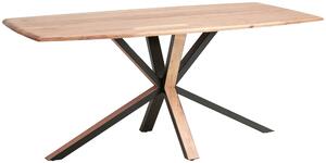 JEDÁLENSKÝ STÔL, akácia, čierna, farba akácie, 175/76/90 cm Livetastic - Jedálenské programy, Online Only