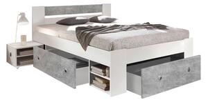 ZOSTAVA S POSTEĽOU, 140/200 cm Carryhome - Postele