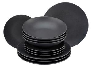 JEDÁLENSKÝ SERVIS Soft Touch Black 12-dielne Creatable - Online Only bytové doplnky, Online Only