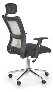 Halmar Kancelárska stolička NEON, čierna/sivá
