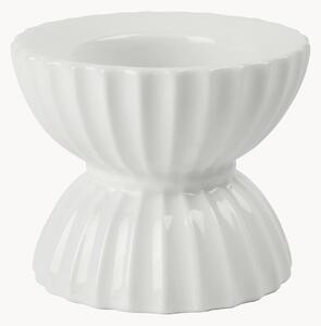 Porcelánový svietnik na čajovú sviečku so štruktúrovaným povrchom Tura