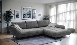 ROHOVÁ SEDAČKA, textil, antracitová MID.YOU - Sedačky, Online Only