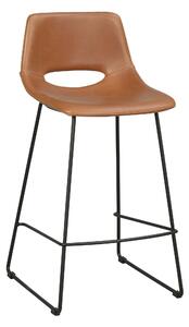 Hnedá Barová stolička Manning 89 × 45 × 49 cm ROWICO