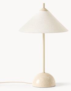 Stolová lampa's mramorovým podstavcom Vica