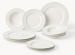 Porcelánová súprava riadu Goya, 4 osoby, 12 ks