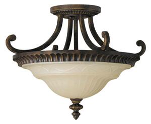 STROPNÉ SVIETIDLO, 43,8/43,8/34,3 cm Elstead Lighting - Online Only bytové doplnky, Online Only