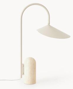 Veľká nastaviteľná stolová lampa's mramorovou základňou Arum