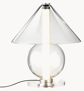 Stmievateľná ručne fúkaná stolová LED-lampa Fragile