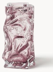 Ručne fúkaná váza Ice, V 25 cm