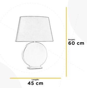 STOLNÁ LAMPA, E27, 45/20/60 cm - Interiérové svietidlá, Online Only