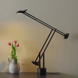 Dizajnová stolová lampa Artemide Tizio, čierna