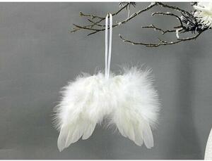Anjelské krídla z peria, farba biela, balené 12ks v polybag. Cena za 1 ks