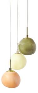 Závesná lampa z opálového skla Josie