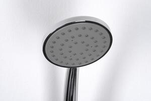 Sapho, Ručná sprcha, úzka, priemer 80mm, ABS/chróm, 2755