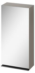 Cersanit - VIRGO závesná zrkadlová skrinka 40cm, šedá-čierna, S522-012