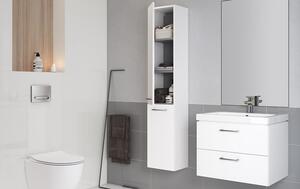 Cersanit Lara City 60, SET skrinka + umývadlo, 594x447x460 mm, biela lesklá, S801-142-DSM