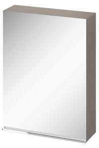 Cersanit - VIRGO zrkadlová závesná skrinka 60cm, šedá-chróm, S522-015