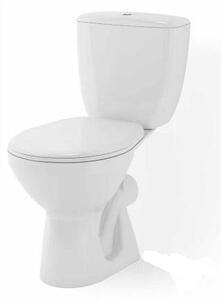 Cersanit MITO WC KOMBI 3/6 lit.- zadný rovný odpad + WC sedátko PP, TK001-009