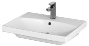 Cersanit - SET skrinka + umývadlo, sivý lesk, LARA CITY 60, S801-216-DSM