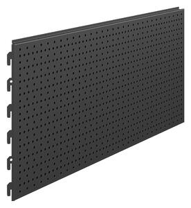 Regál do predajne s perforovaným panelom obojstranný 193x128x129 - 4 police