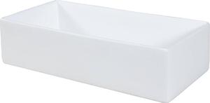 Keramické umývadlo na dosku GAJA45-SW v bielej lesklej farbe, šírka 45 cm