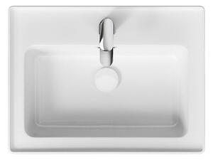 Cersanit - Crea skrinka s umývadlom 60cm, šedá, S924-016+K114-006