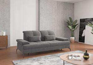 TROJMIESTNA POHOVKA, textil, sivá Sit & More - Sedačky, Online Only