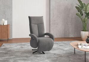 KRESLO, textil, sivá Sit & More - Online Only obývacie izby, Online Only