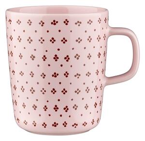 Marimekko Hrnček Oiva Muija 0,25l, růžový