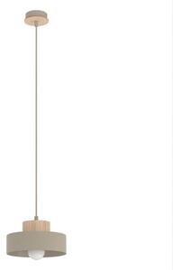 Luster na lanku KIVI 1xE27/15W/230V, béžový